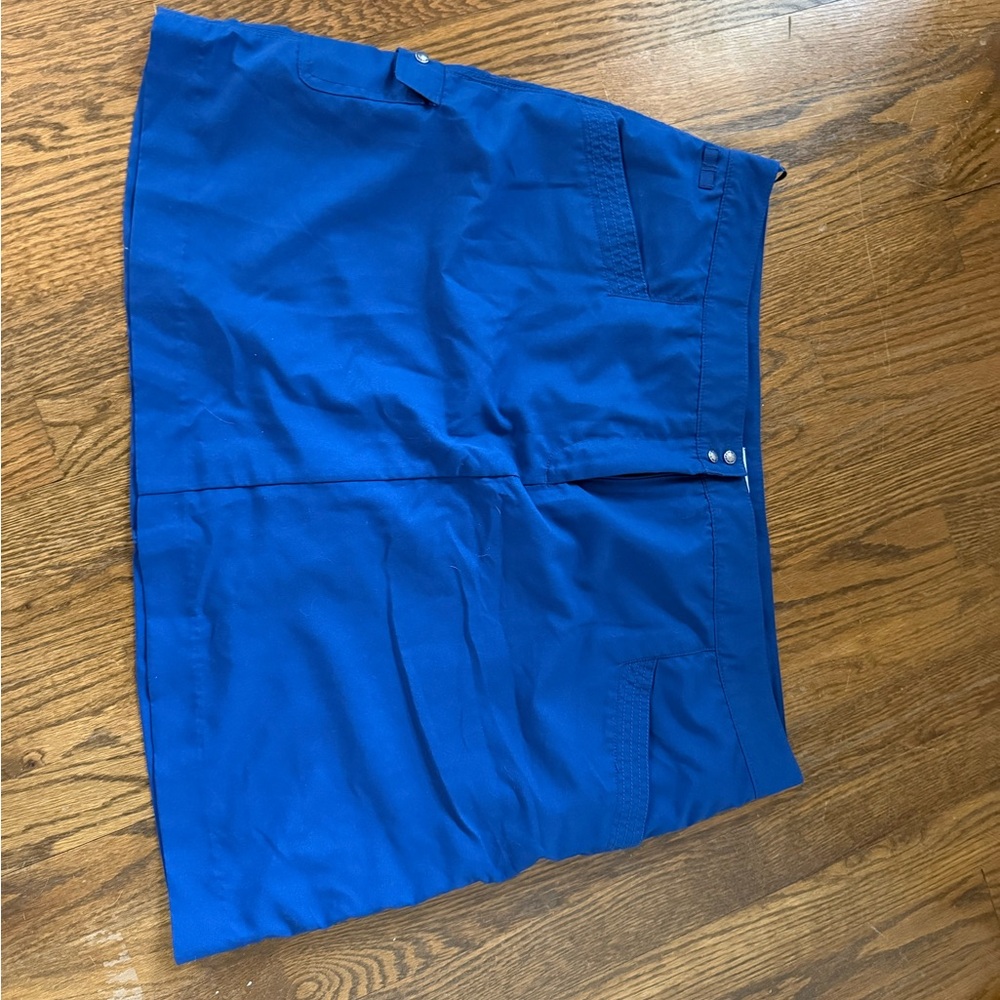Blue skort with Pockets
